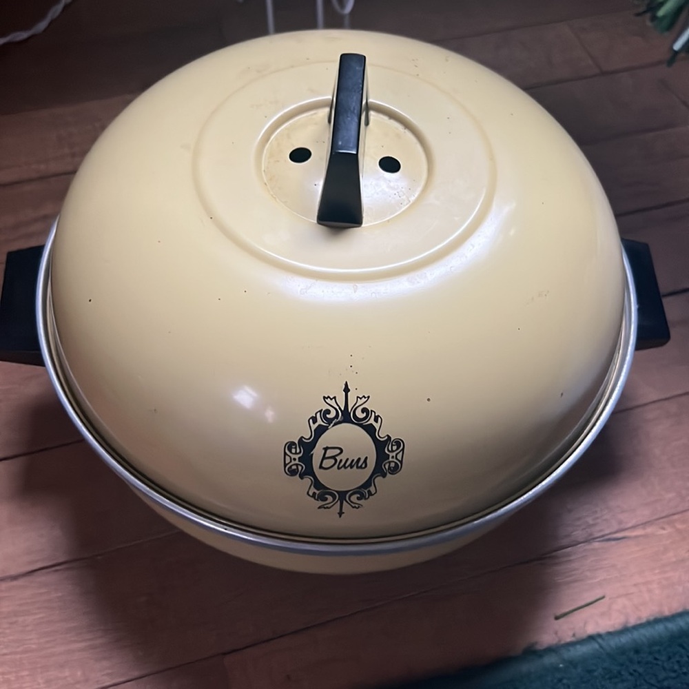 Vintage West Bend Serving Oven 3-Pc Multi-Purpose BUN WARMER & SERVER ~ USA - Picture 2 of 16